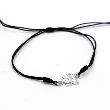 Bracciale in cordino con...