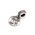 Charm pendente ballo sardo in argento