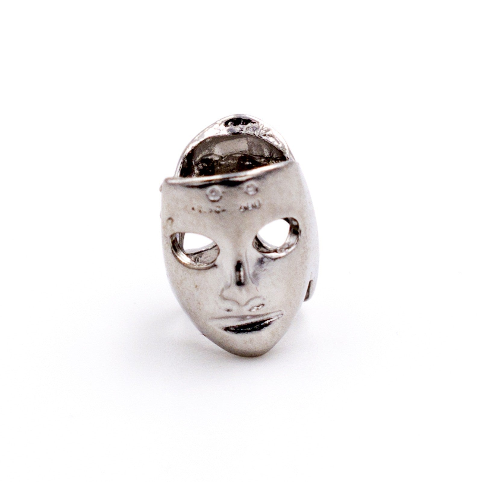Charm maschera sarda in argento