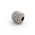 Charm sardo pallina granulata in argento