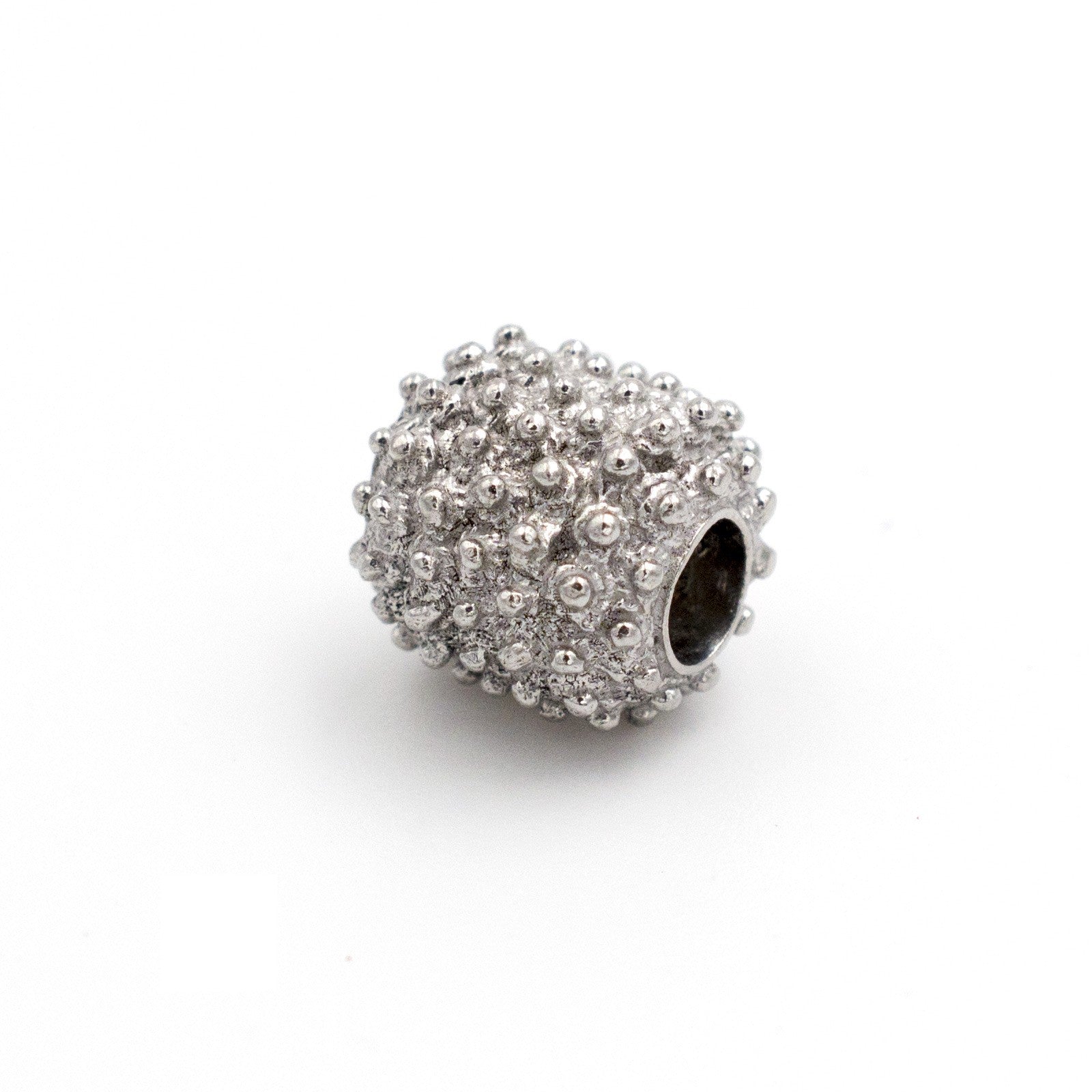 Charm sardo pallina granulata in argento