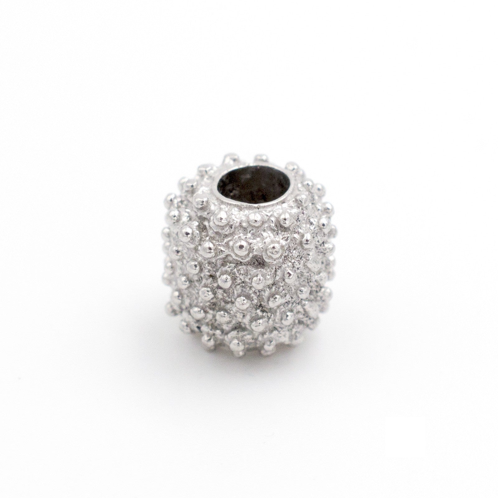 Charm sardo pallina granulata in argento