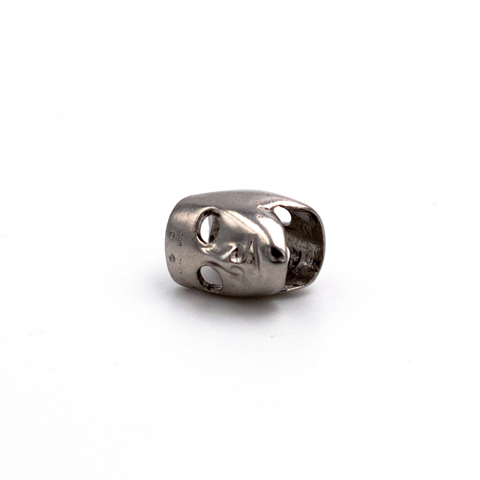 Charm maschera sarda in argento