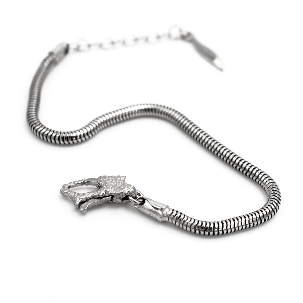 Bracciale sardo per charms in argento