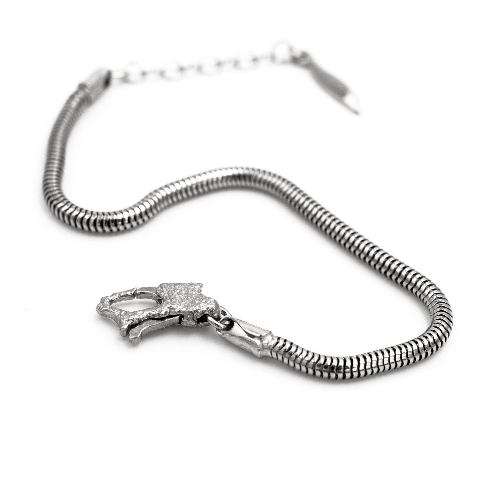 Bracciale sardo per charms in argento