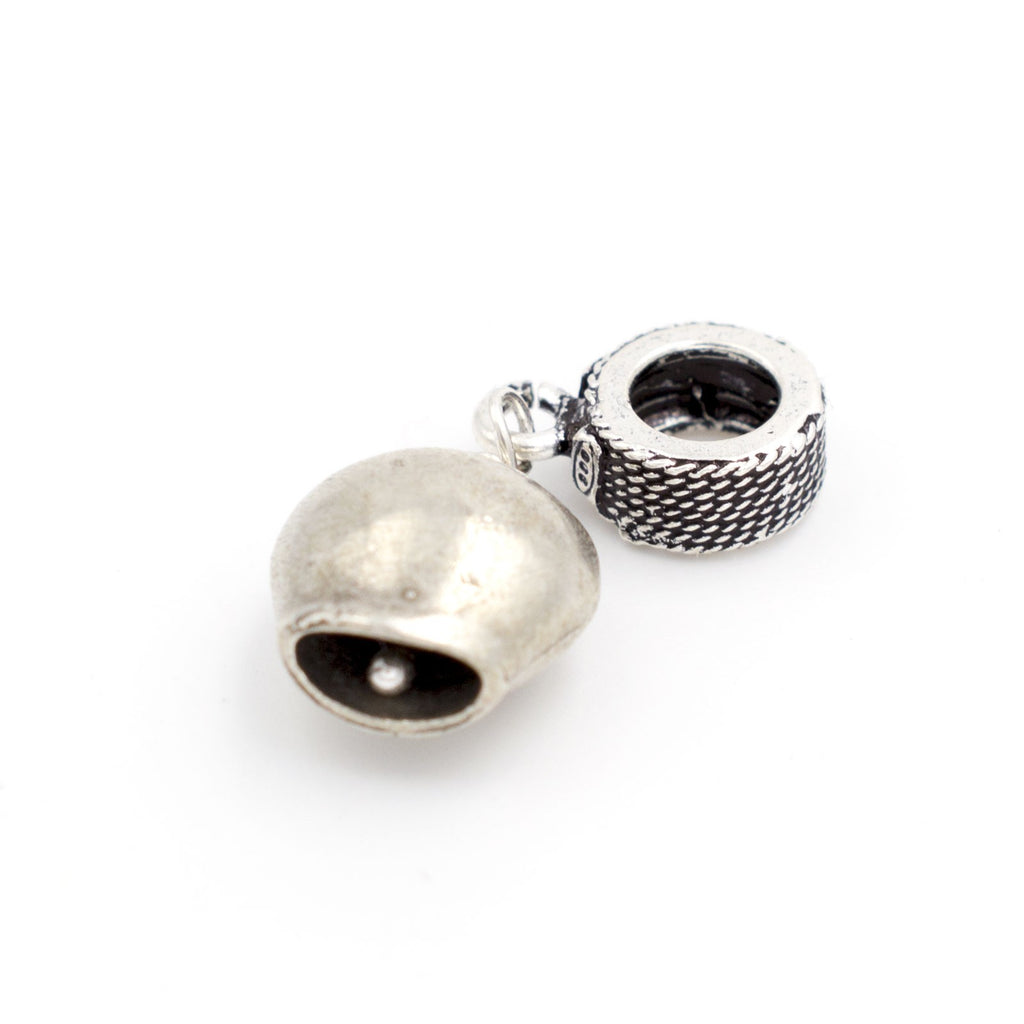 Charm pendente campanaccio sardo in argento