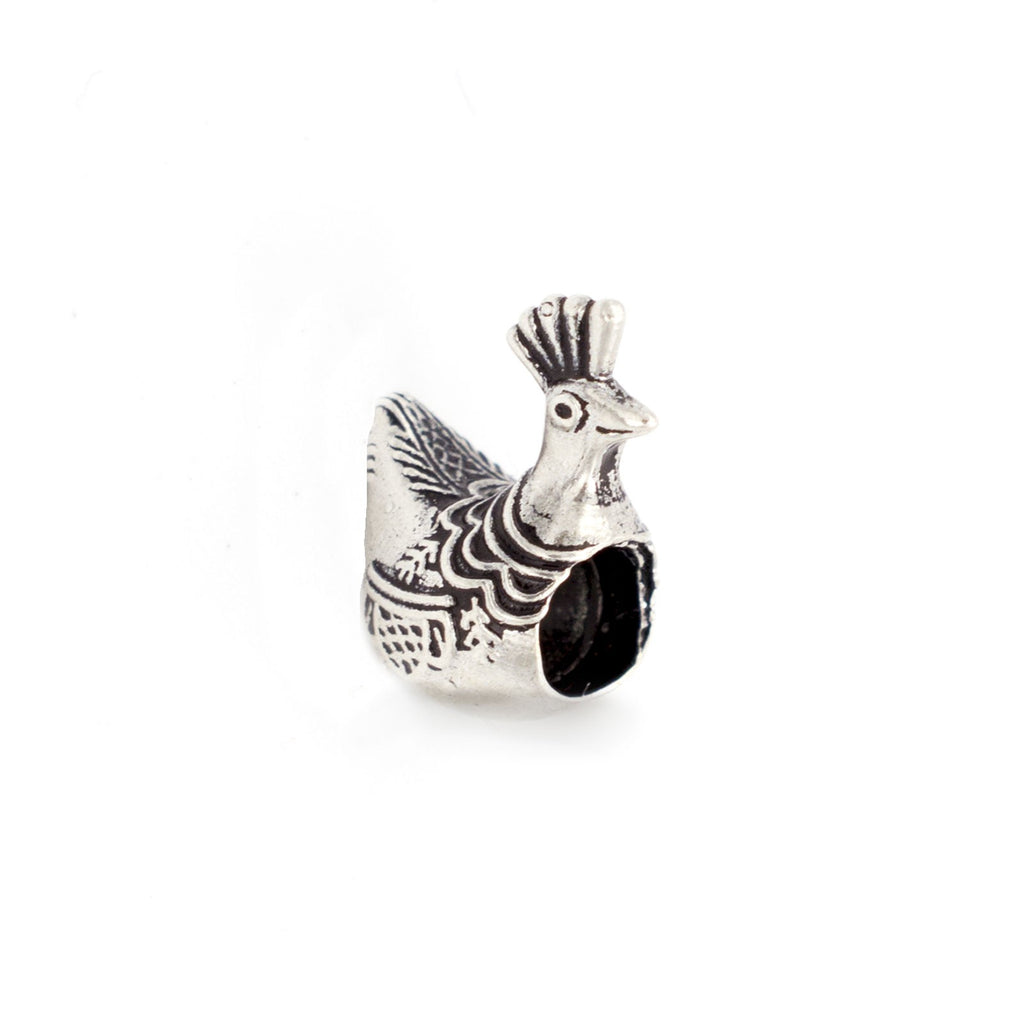 Charm sardo pavoncella in argento