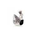 Charm sardo pavoncella in argento