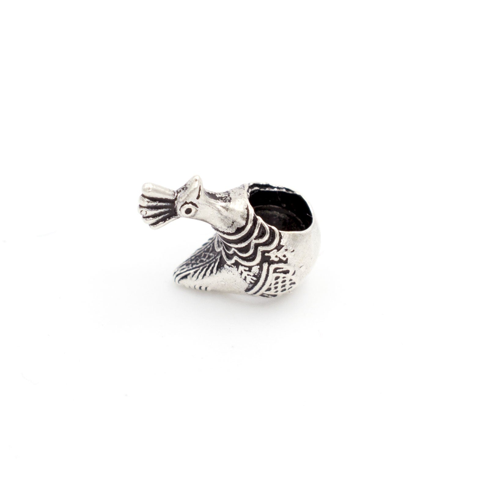 Charm sardo pavoncella in argento