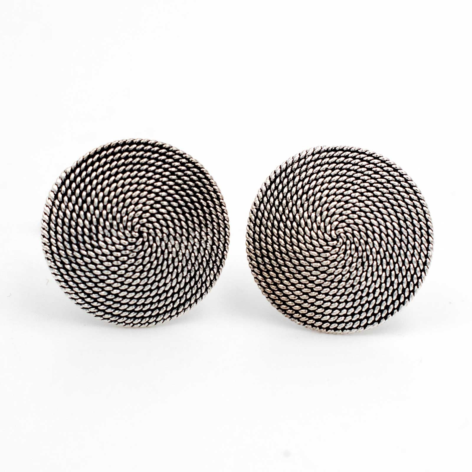 Gemelli sardi con corbula in argento