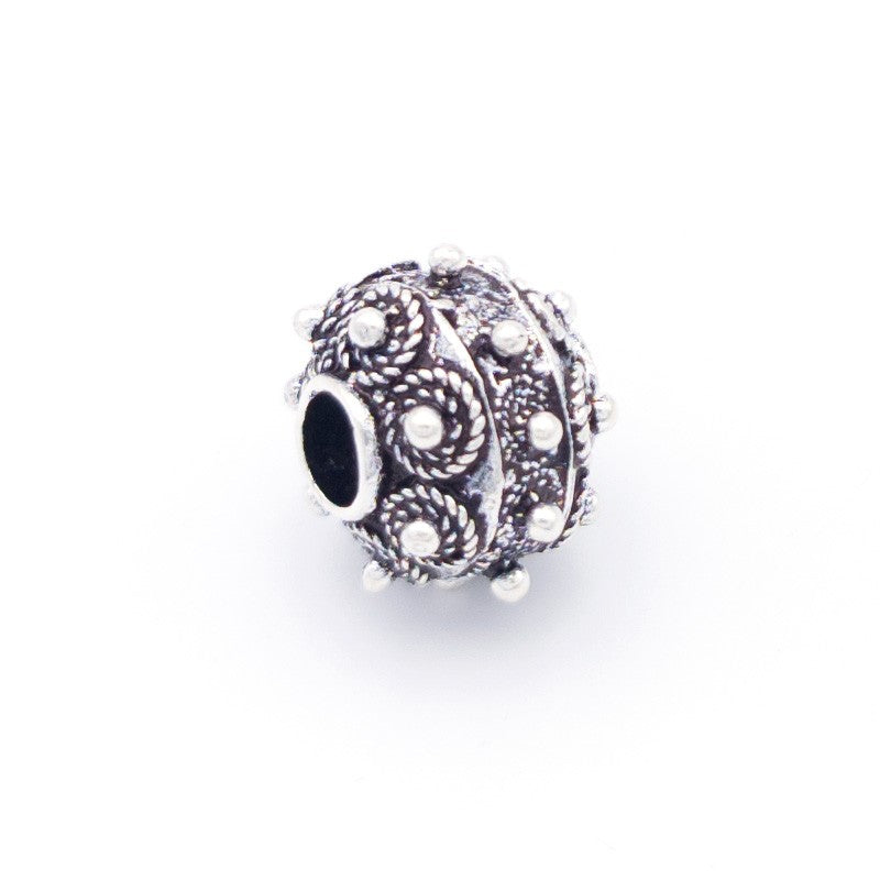 Charm bottone sardo in argento