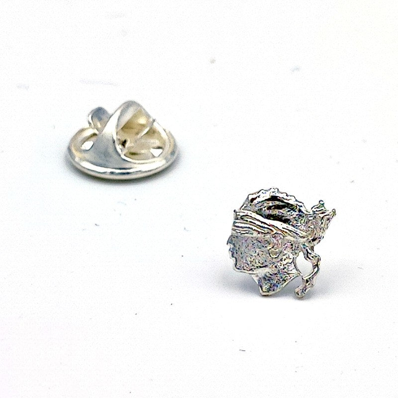 Spilla da giacca in argento "Moro"
